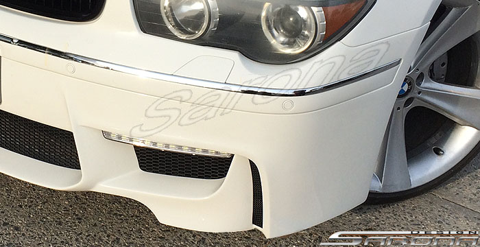Custom BMW 7 Series  Sedan Front Bumper (2002 - 2004) - $690.00 (Part #BM-062-FB)